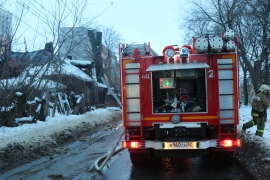 В Скопине погорел автомобиль