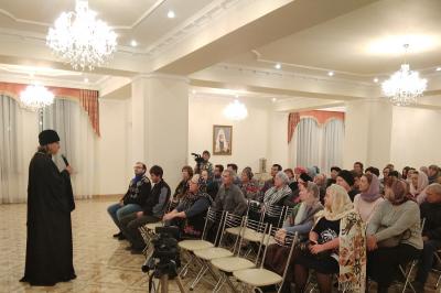 Рязанский митрополит вновь пообщался со слушателями духовно-просветительского лектория