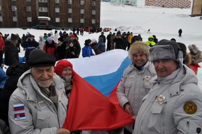 Флаг Рязанской области побывал в Арктике