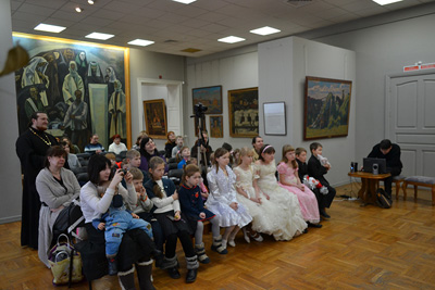 Воспитанниками Шереметьевского детского дома посмотрели «Морозко»