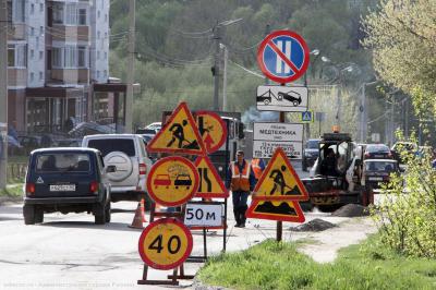 В Рязани залатали 14 участков дорожной сети