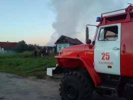 На пожаре в деревне Новая Деревня в Касимовском районе погибли люди
