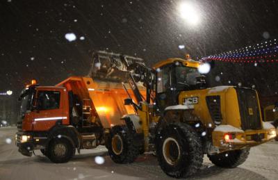 С рязанских улиц убрали ещё более 1500 кубометров снега