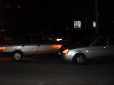 Audi 80 сбил пешехода на улице Новосёлов в Рязани