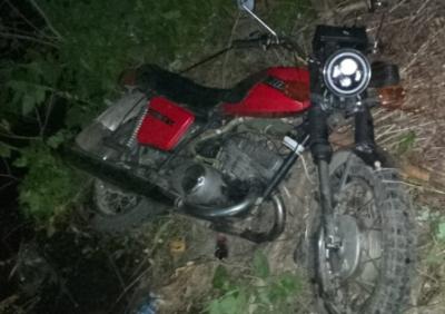 В Шацке при опрокидывании мотоцикла пострадали байкер и его юный пассажир
