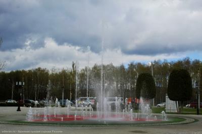 В Рязани заработали фонтаны