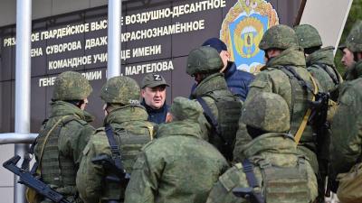 Часть мобилизованных из учебного центра под Рязанью отправилась в зону СВО