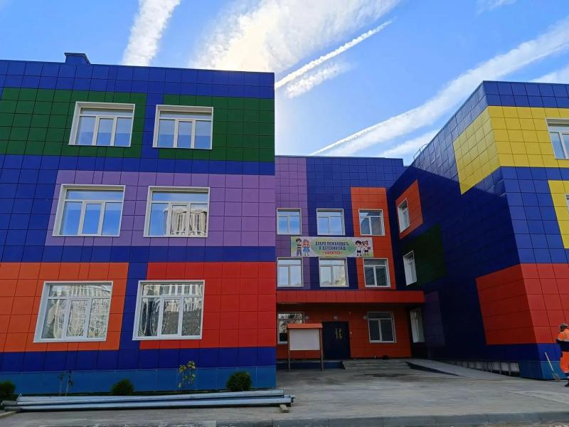 В Рязани заканчивают возводить новый детский сад на улице Полина