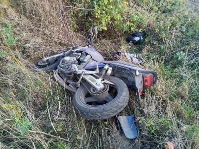 В Елатьме легковушка врезалась в мотоцикл, пострадали байкер и его пассажирка