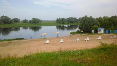 У санатория «Старица» в Солотче открылся пляж