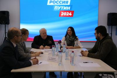 В Рязани заработал региональный избирательный штаб Владимира Путина
