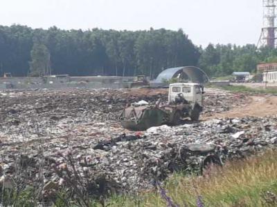 Рязанский ОНФ вновь выявил приём отходов на территории шламонакопителей в посёлке Турлатово