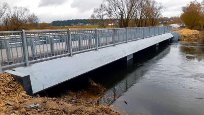 В Кораблинском районе отремонтировали мост