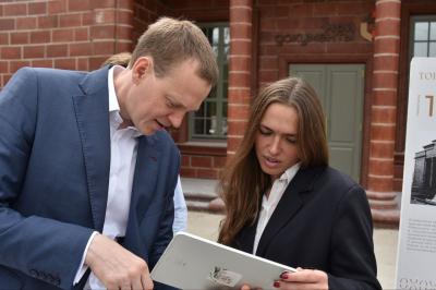 Глава Росмолодёжи Ксения Разуваева осмотрела креативные места в Рязани