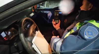 В Александро-Невском районе обнаружили пьяного водителя без прав