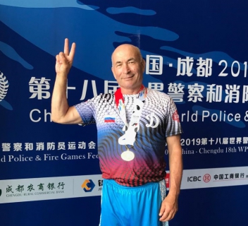 Главный рязанский следователь взял «золото» и «бронзу» на Всемирных играх полицейских и пожарных