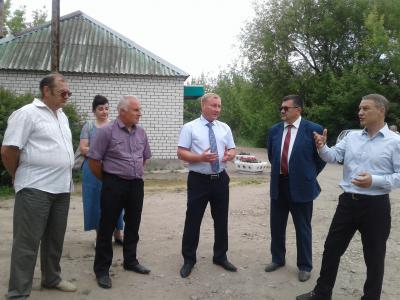 Аркадий Фомин проконтролировал реализацию нацпроектов в Старожиловском районе