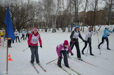 Сотрудники горадминистрации и Рязгордумы посоревновались в лыжных гонках