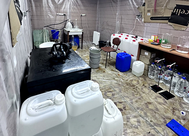 В Клепиковском районе ликвидировали подпольную нарколабораторию