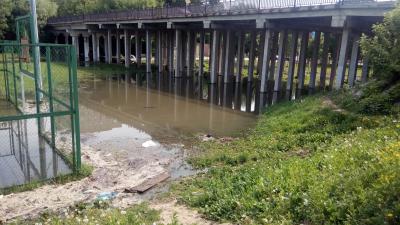 Под водой рязань