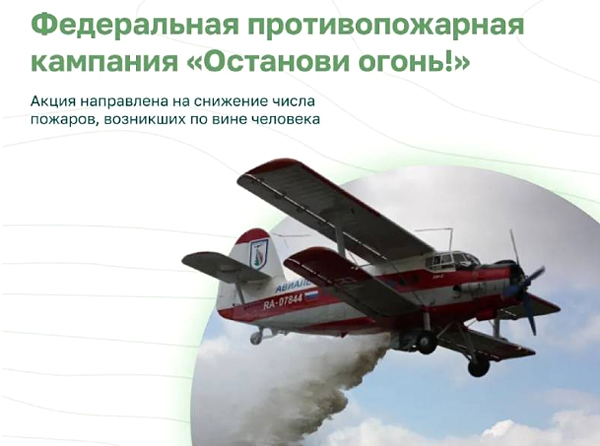 Рязанская область присоединилась к противопожарной кампании «Останови огонь!»