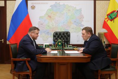 Николай Любимов встретился с главой администрации Михайловского района Рязанской области