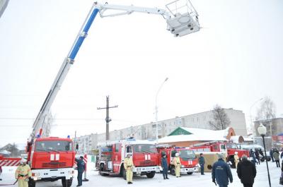 Пожарные части Рязанской области получили новую технику