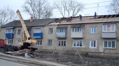 Жилой дом в Пронске обрёл новую крышу вне очереди