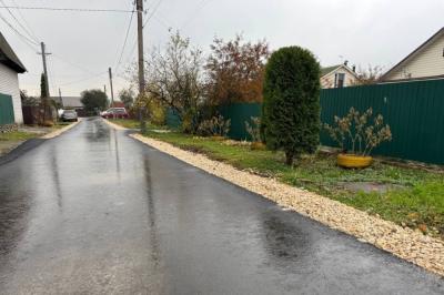 В Рязани обустроили улицу Карьерную