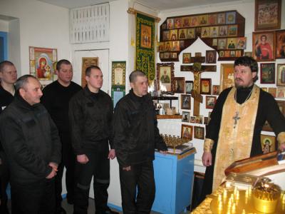 Рязанскую ИК-5 посетил протоиерей Михаил