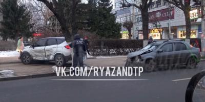 В аварии в центре Рязани никто не пострадал
