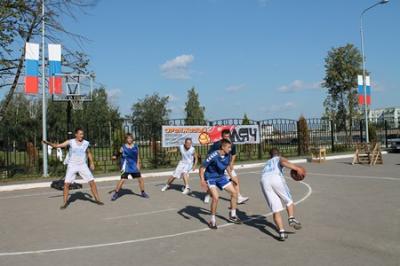 В Сасово прошли соревнования по уличному баскетболу «Оранжевый мяч 2013»