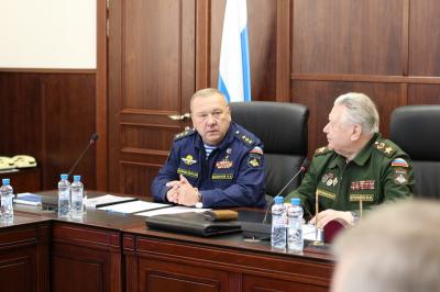 Владимир Шаманов прибыл в Рязань на встречу с ветеранами Вооружённых сил
