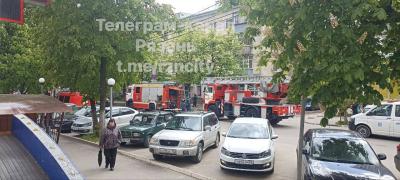 В Рязани произошёл пожар в салоне красоты на улице Полетаева