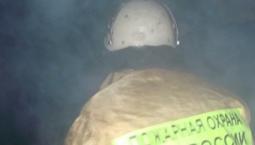 На пожаре в Рязани пострадали люди