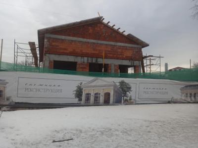 В Рязани возвели новое здание кафе «Снежинка»