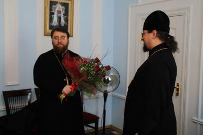 Ректор Рязанской православной духовной семинарии справил день рождения