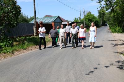 В Рязани отремонтировали улицу Полиграфистов