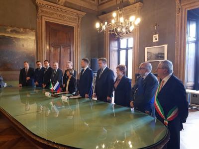 Николай Любимов: «Мы ищем новые возможности сотрудничества с регионами Италии»