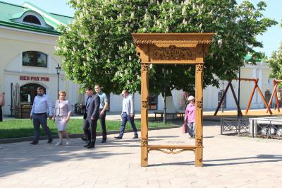 В центре Рязани установят панорамные качели
