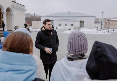 Артём Никитин провёл лекцию-экскурсию марафона российского общества «Знание» в Рязани