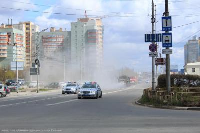 Часть улиц Московского района перекроют на время дезинфекции