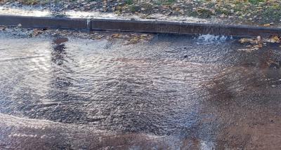 В Рязани пытаются решить проблему с текущей водой по улице Серёжина гора