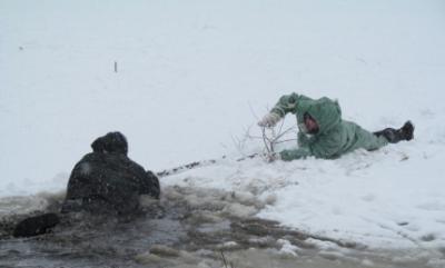 МЧС просит рязанцев быть осторожными на льду водных объектов