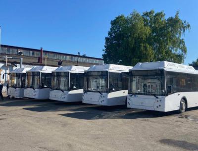 В Рязань начали прибывать новые автобусы для МУП «УРТ»