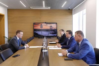 Павел Малков обсудил вопросы взаимодействия с губернатором Нижегородской области Глебом Никитиным