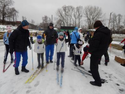 В Спас-Клепиках состоялась Новогодняя лыжная гонка