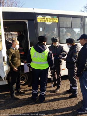 В Рязани проверили наполняемость общественного транспорта на маршруте №99