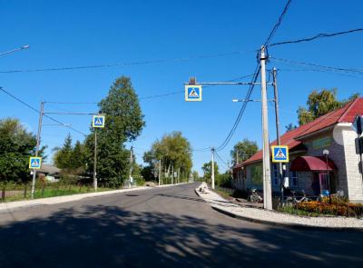 В Скопинском районе обновляют дорогу протяжённостью 9 километров