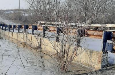 В Кораблинском районе «всплыл» мост